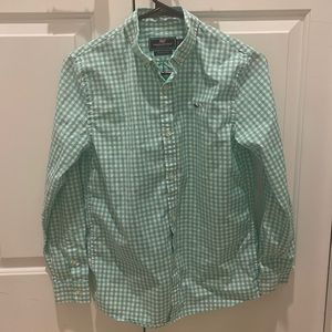 Vineyard Vines Boys size 16 Whale Shirt